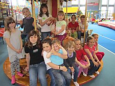 Ausflug der Kindergruppe ins Jackelino