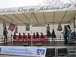 14. Jeckentreff auf dem Merler Dorfplatz