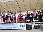 14. Jeckentreff auf dem Merler Dorfplatz