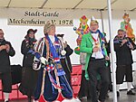 14. Jeckentreff auf dem Merler Dorfplatz
