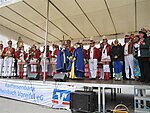 14. Jeckentreff auf dem Merler Dorfplatz