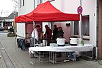 15. Jeckentreff auf dem Merler Dorfplatz