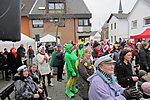 15. Jeckentreff auf dem Merler Dorfplatz