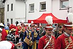 15. Jeckentreff auf dem Merler Dorfplatz