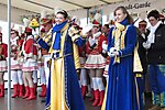 15. Jeckentreff auf dem Merler Dorfplatz