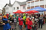 15. Jeckentreff auf dem Merler Dorfplatz