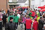 15. Jeckentreff auf dem Merler Dorfplatz