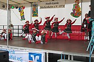 15. Jeckentreff auf dem Merler Dorfplatz