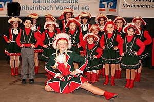 Kinder und Jugendtranzgruppe der Stadt-Garde
