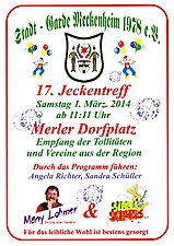 17. Jeckentreff in Merl