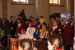Karnevalsmesse mit Fahnenweihe