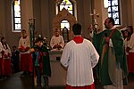 Karnevalsmesse mit Fahnenweihe