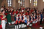 Karnevalsmesse mit Fahnenweihe