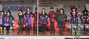 Super Stimmung auf dem Merler Dorfplatz
