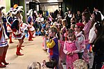 Kinderkarneval der Stadt-Garde in Merl