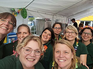 Cocktails, Kuchen und Kinderschminken beim Meckenheimer Altstadtfest