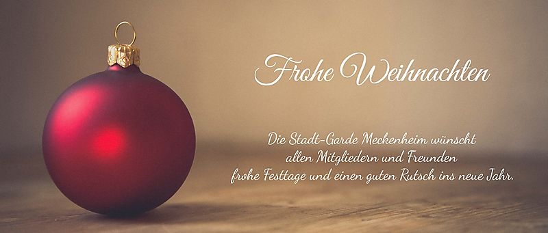 Frohe Weihnachten