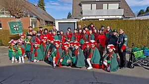 Februar-Bilder der Session 2026:Bilder von den Auftritten der Stadt-Garde, Monat Februar