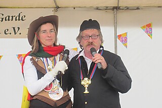 Super Stimmung auf dem Merler Dorfplatz
