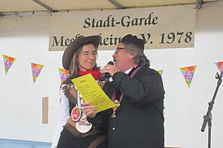 Super Stimmung auf dem Merler Dorfplatz