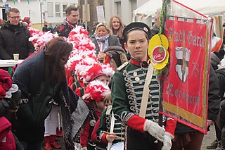 Super Stimmung auf dem Merler Dorfplatz