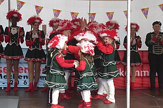 Super Stimmung auf dem Merler Dorfplatz
