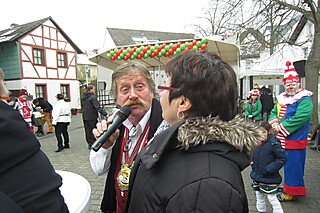 Super Stimmung auf dem Merler Dorfplatz
