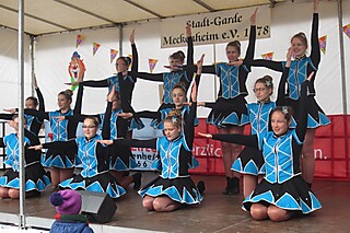 Super Stimmung auf dem Merler Dorfplatz