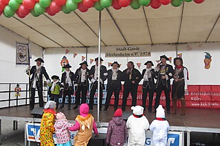 Super Stimmung auf dem Merler Dorfplatz