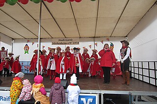 Super Stimmung auf dem Merler Dorfplatz