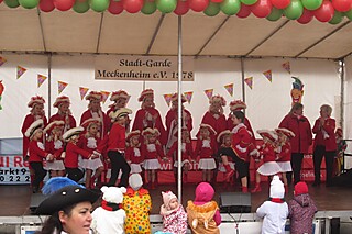 Super Stimmung auf dem Merler Dorfplatz
