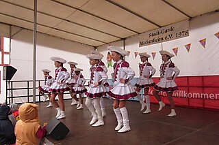 Super Stimmung auf dem Merler Dorfplatz
