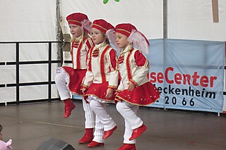 Super Stimmung auf dem Merler Dorfplatz