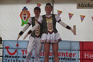Super Stimmung auf dem Merler Dorfplatz