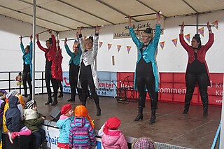 Super Stimmung auf dem Merler Dorfplatz