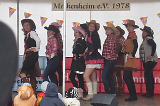 Super Stimmung auf dem Merler Dorfplatz