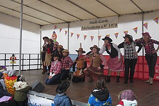 Super Stimmung auf dem Merler Dorfplatz