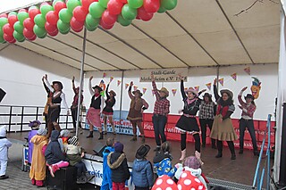 Super Stimmung auf dem Merler Dorfplatz