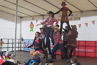 Super Stimmung auf dem Merler Dorfplatz