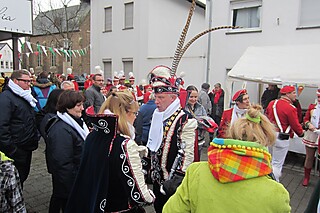 Super Stimmung auf dem Merler Dorfplatz
