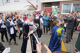 Super Stimmung auf dem Merler Dorfplatz