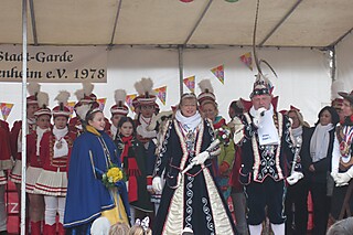 Super Stimmung auf dem Merler Dorfplatz