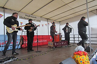 Super Stimmung auf dem Merler Dorfplatz