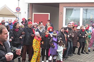 Super Stimmung auf dem Merler Dorfplatz