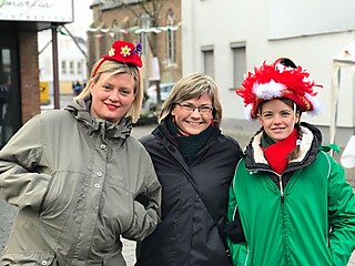 Super Stimmung auf dem Merler Dorfplatz