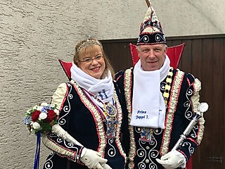 Super Stimmung auf dem Merler Dorfplatz