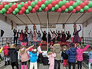 Straßenkarneval in Merl:22. Jeckentreff der Stadt-Garde