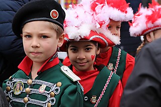 Super Stimmung auf dem Merler Dorfplatz