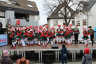 Super Stimmung auf dem Merler Dorfplatz