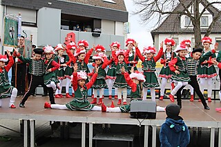 Super Stimmung auf dem Merler Dorfplatz